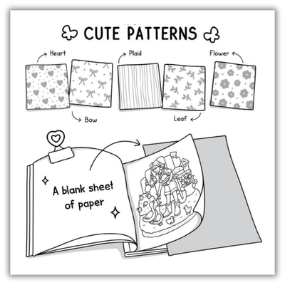 Inside Girl Moments: Coloring Book for Adults and Teens Featuring Cute Cozy Daily Activities for Relaxation (Spiral Bound)
