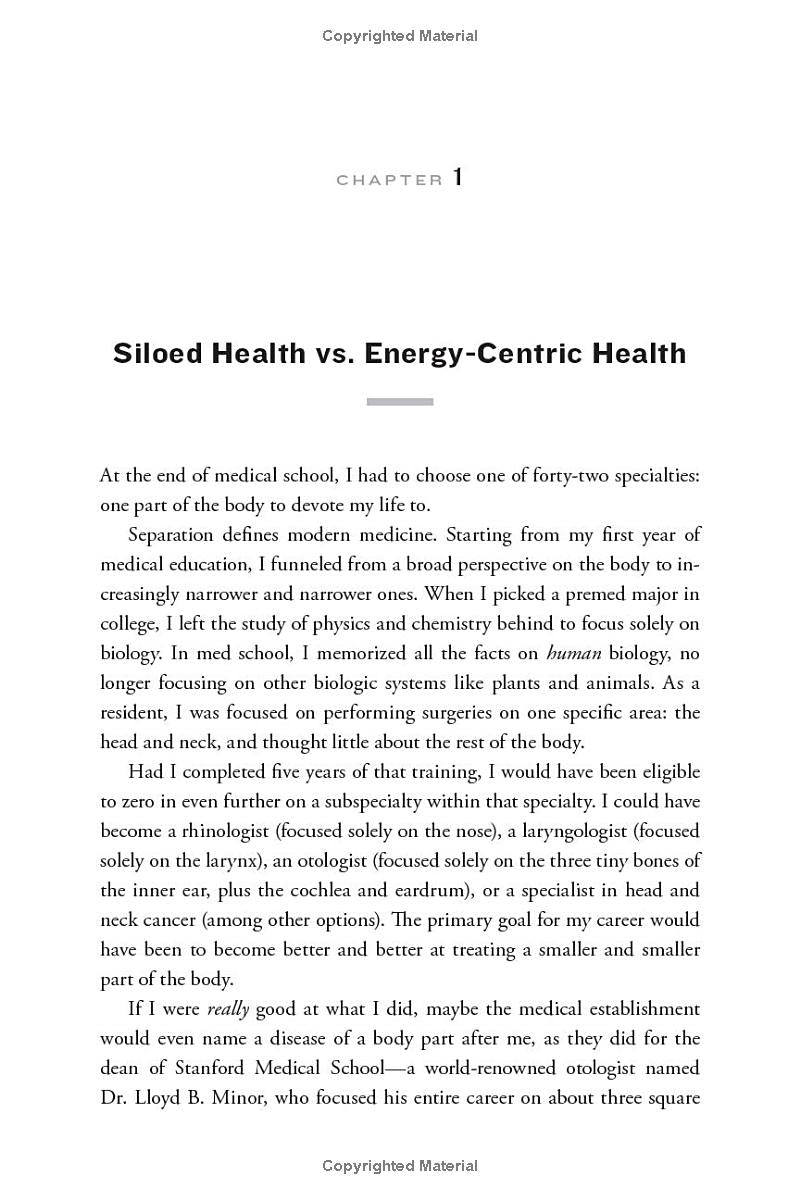 Chapter 1: Siloed Health vs Energy-Centric Health