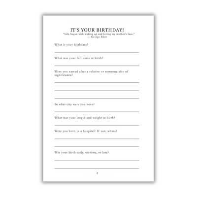 inside page of Grandfather, I Want to Hear Your Story