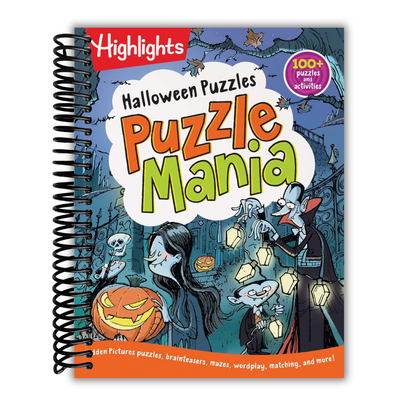 Front Cover of Halloween Puzzles