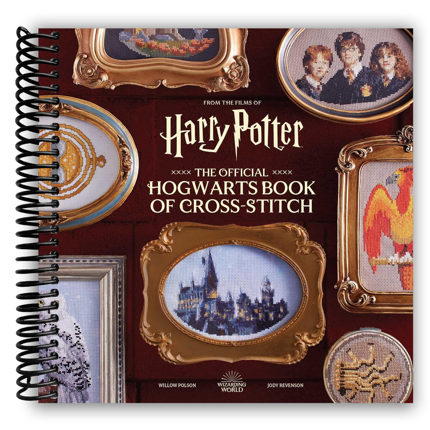 Front Image of Harry Potter: The Official Hogwarts Book of Cross-Stitch