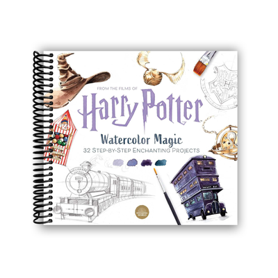 Front cover of Harry Potter Watercolor Magic