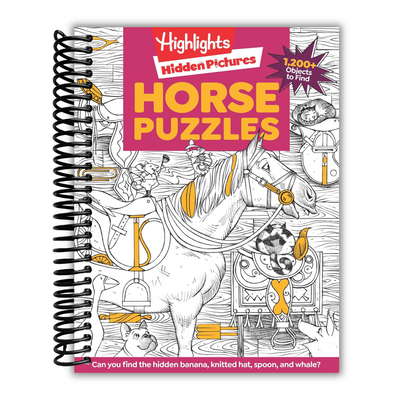 front cover of Horse Puzzles