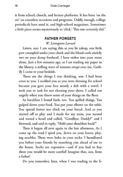 Page 18: Father Forgets