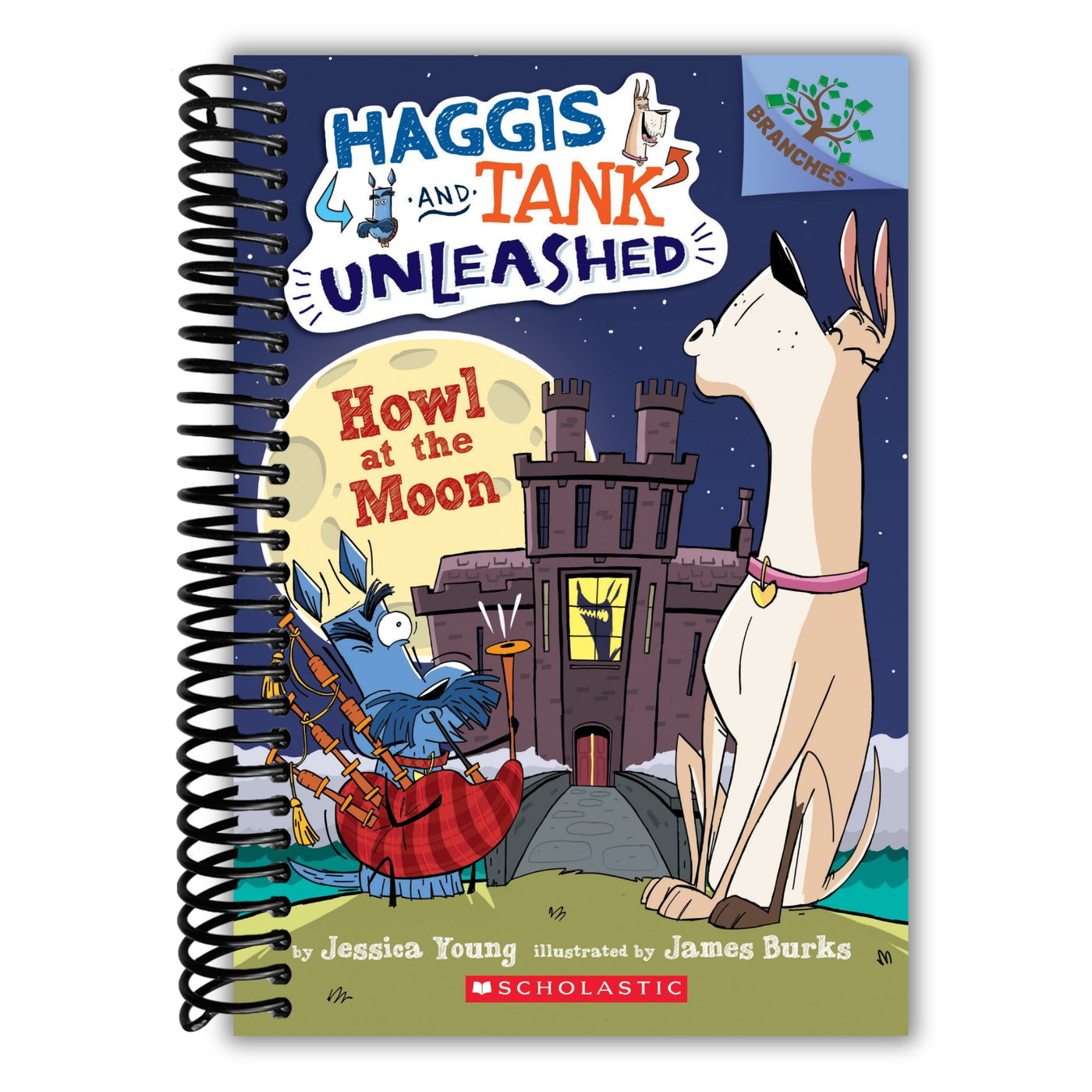 Howl at the Moon: A Branches Book (Haggis and Tank Unleashed #3) (3)