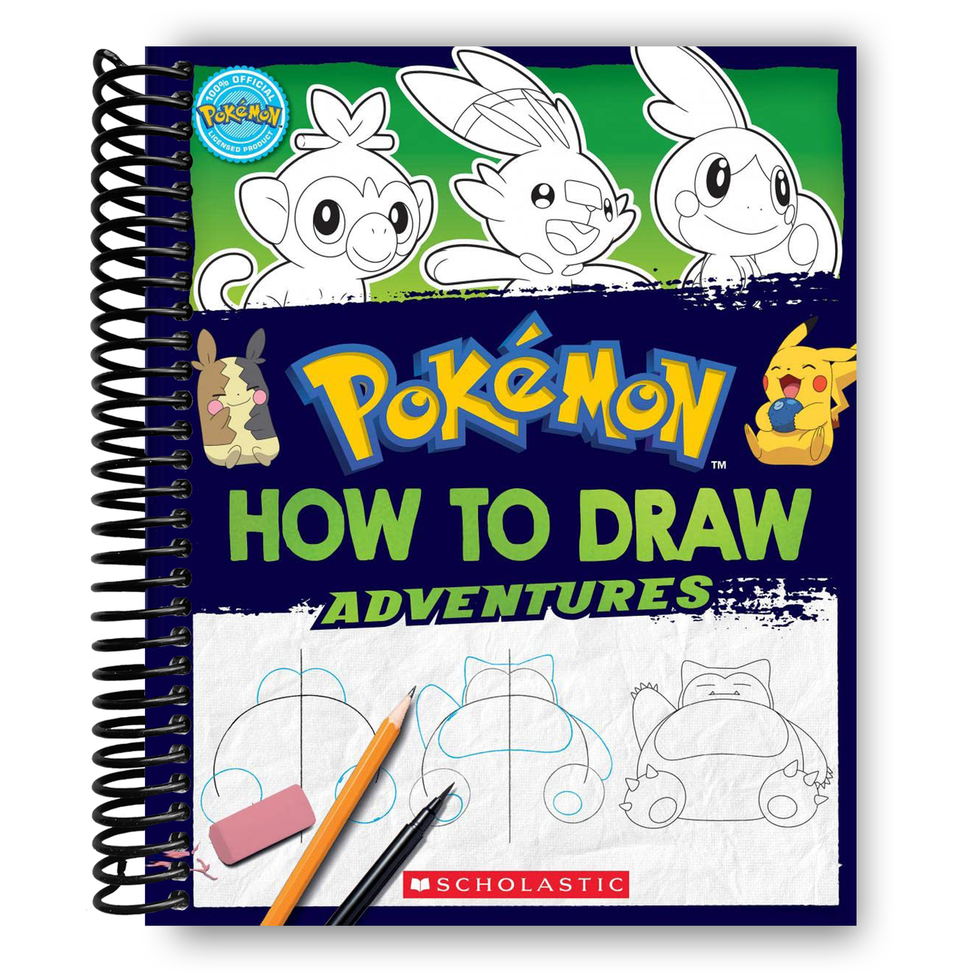 How to Draw Adventures (Pokémon) (Spiral Bound)