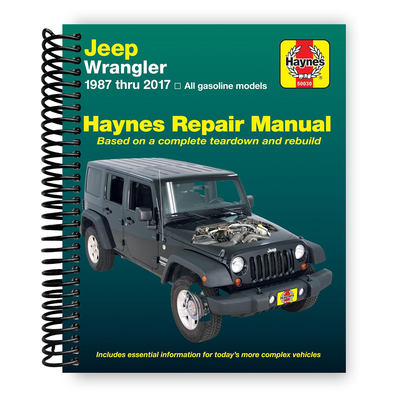 Front Cover of Jeep Wrangler 4-cyl & 6-cyl