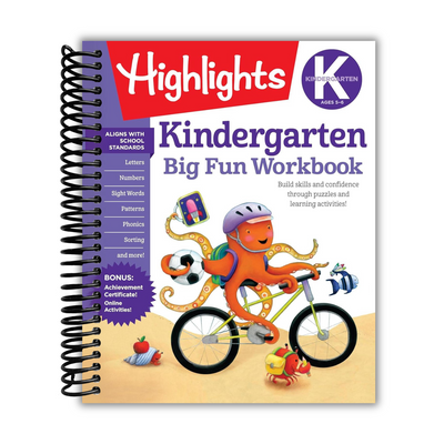 front cover of Kindergarten Big Fun Workbook