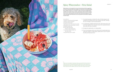 Spicy Watermelon + Feta Salad