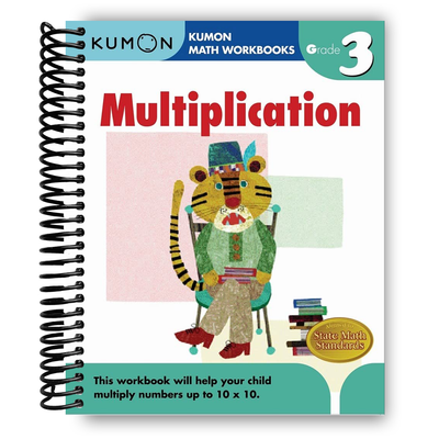 Front Cover of Kumon Grade 3 Multiplication