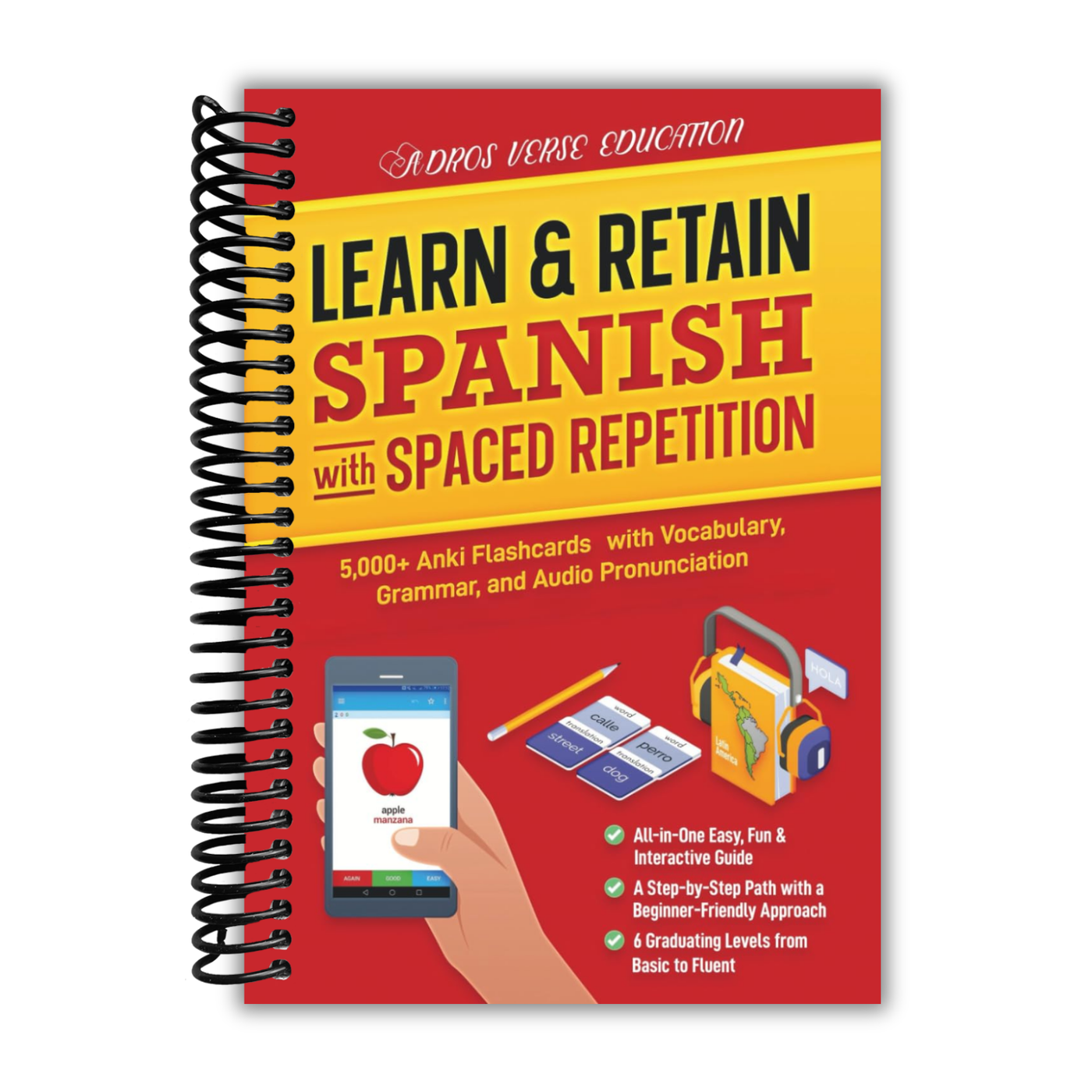 Learn & Retain Spanish with Spaced Repetition