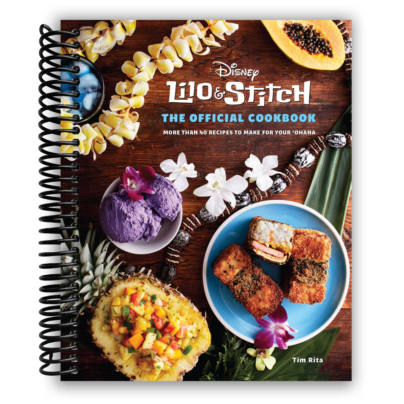 Lilo and Stitch: The Official Cookbook: 50 Recipes to Make for Your 'Ohana (Spiral Bound)