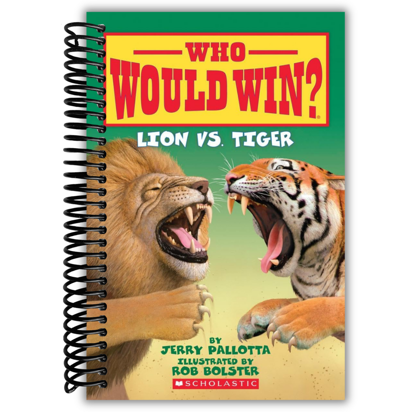 Front Cover of Lion vs. Tiger (Who Would Win?)