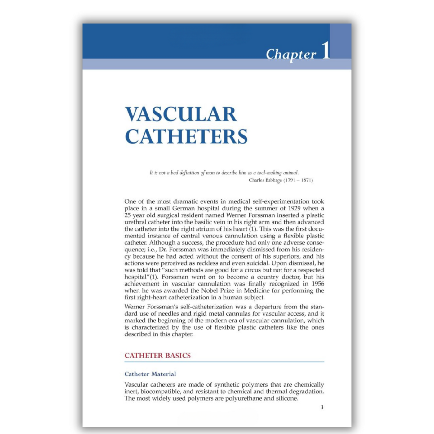 Chapter 1: Vascular Catheters