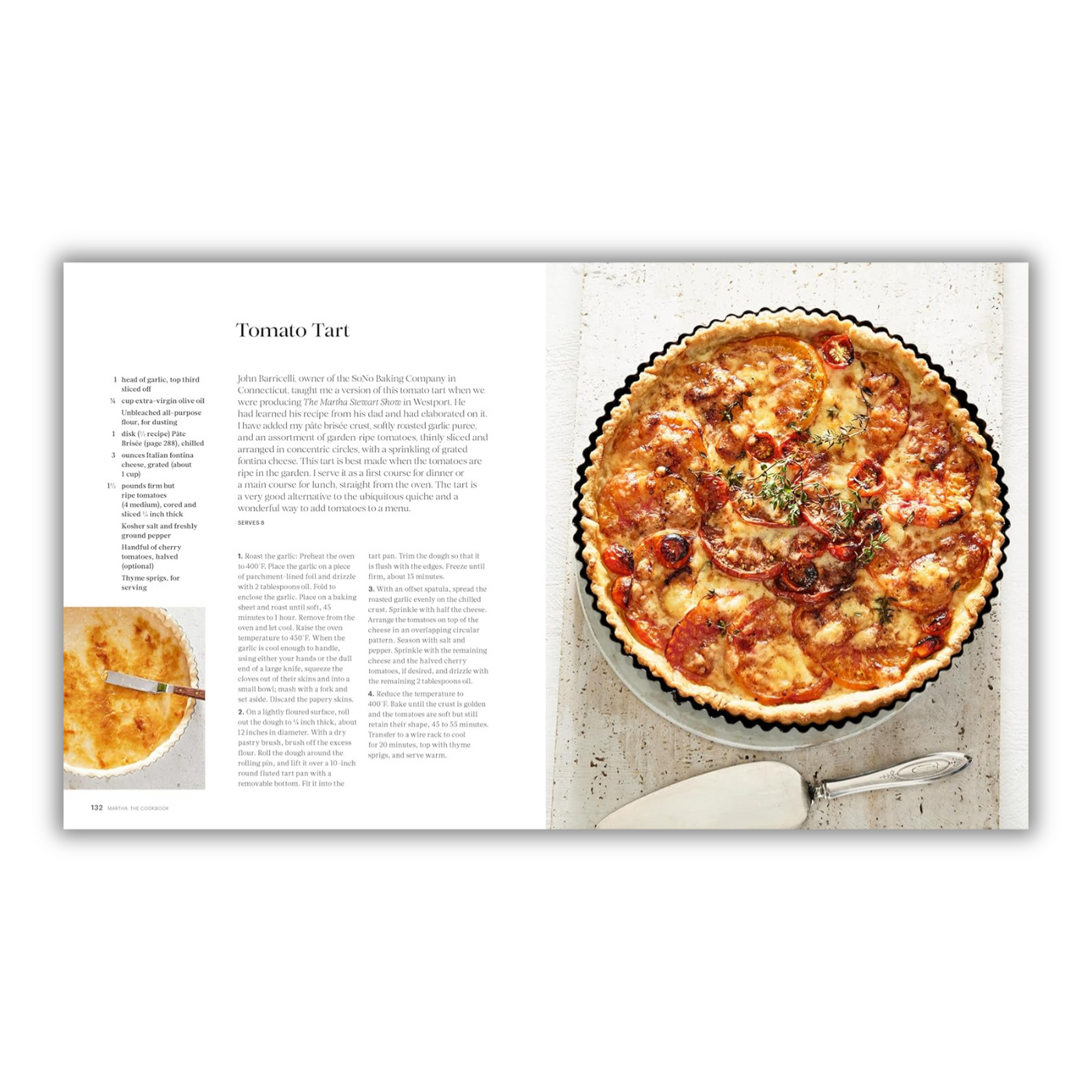 inside page of Martha: The Cookbook