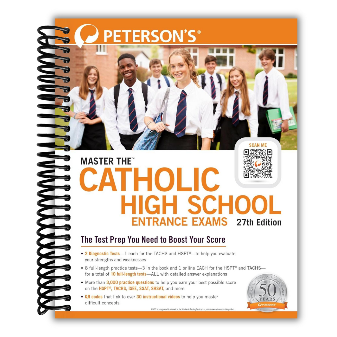 front cover of Master the™ Catholic High School Entrance Exams, 27th Edition