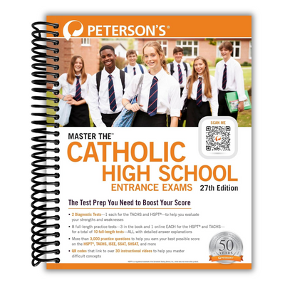 front cover of Master the™ Catholic High School Entrance Exams, 27th Edition