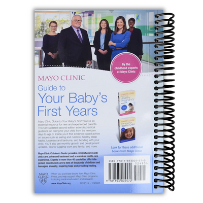 Back Cover of Mayo Clinic Guide to Your Baby's First Years