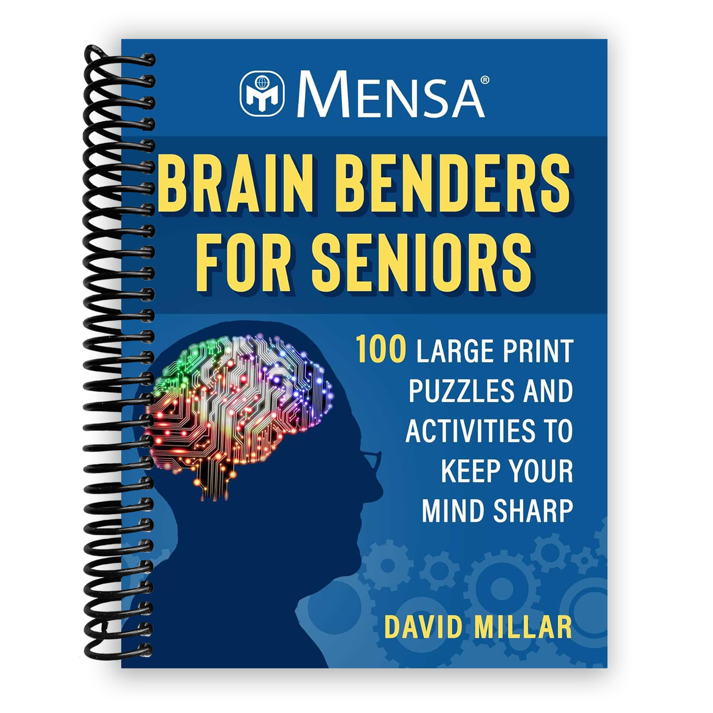 Front Cover of Mensa® Brain Benders for Seniors