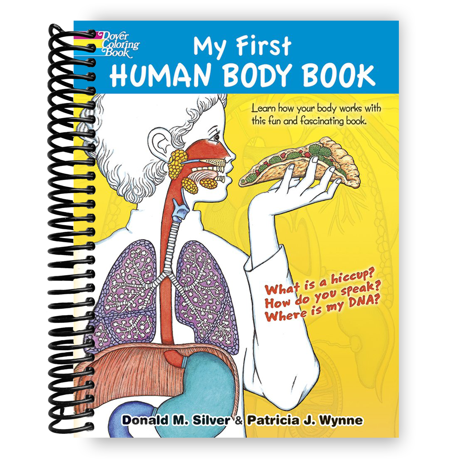 Body Book Project Example My First Human Body Book (Spiral Bound) – Lay it Flat Publishing Group