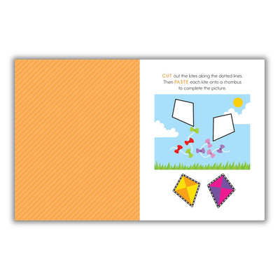Inside My First Scissor Skills Workbook: Cut-and-Paste Activities to Build Hand-Eye Coordination and Fine Motor Skills (Spiral Bound) 4