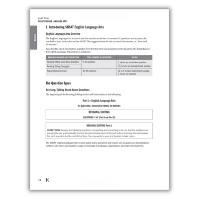 Page 14: Introducing SHSAT English Language Arts