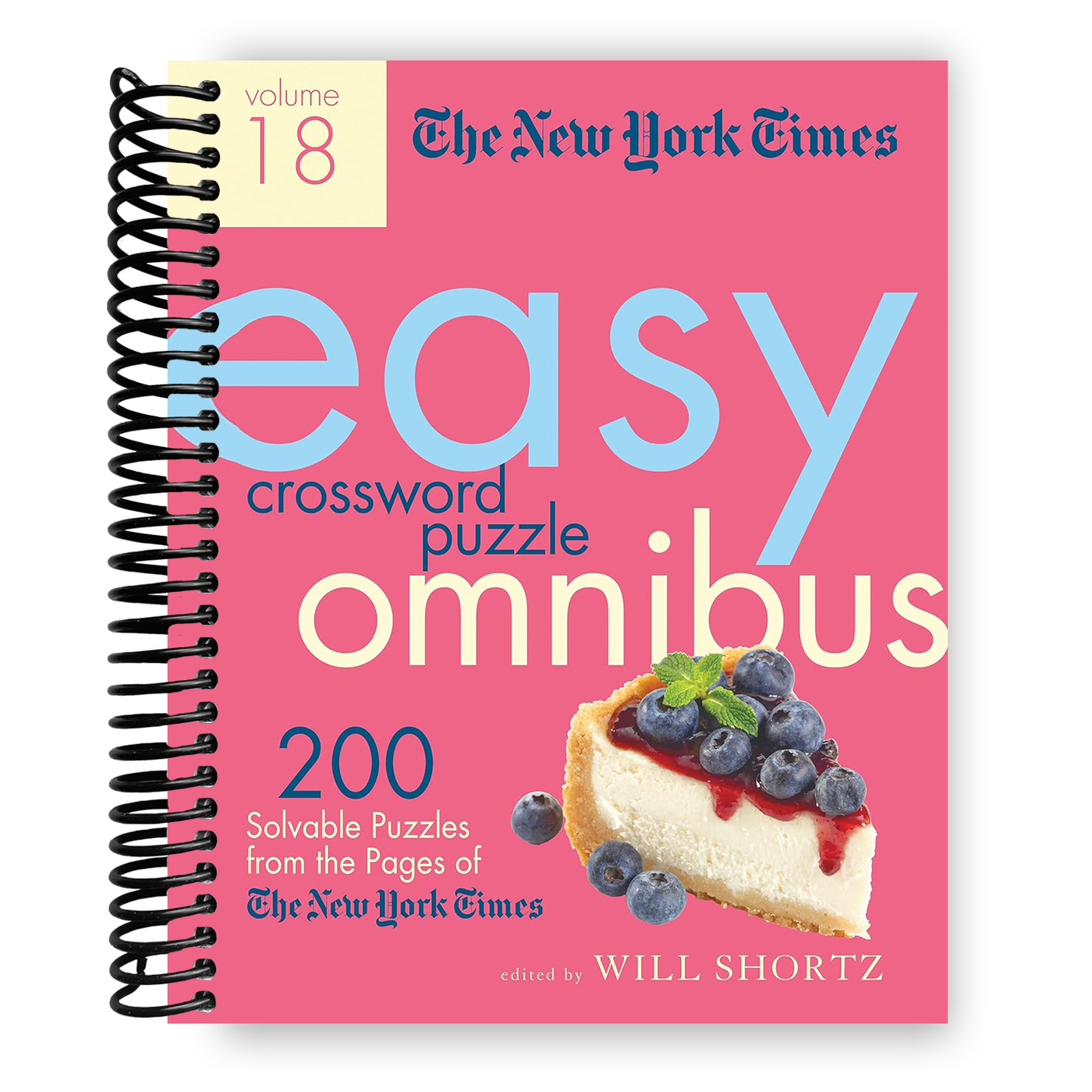 Front Cover of New York Times Easy Crossword Puzzle Omnibus Volume 18