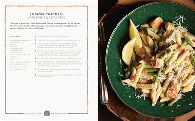 Lemon Chicken with Penne & Asparagus
