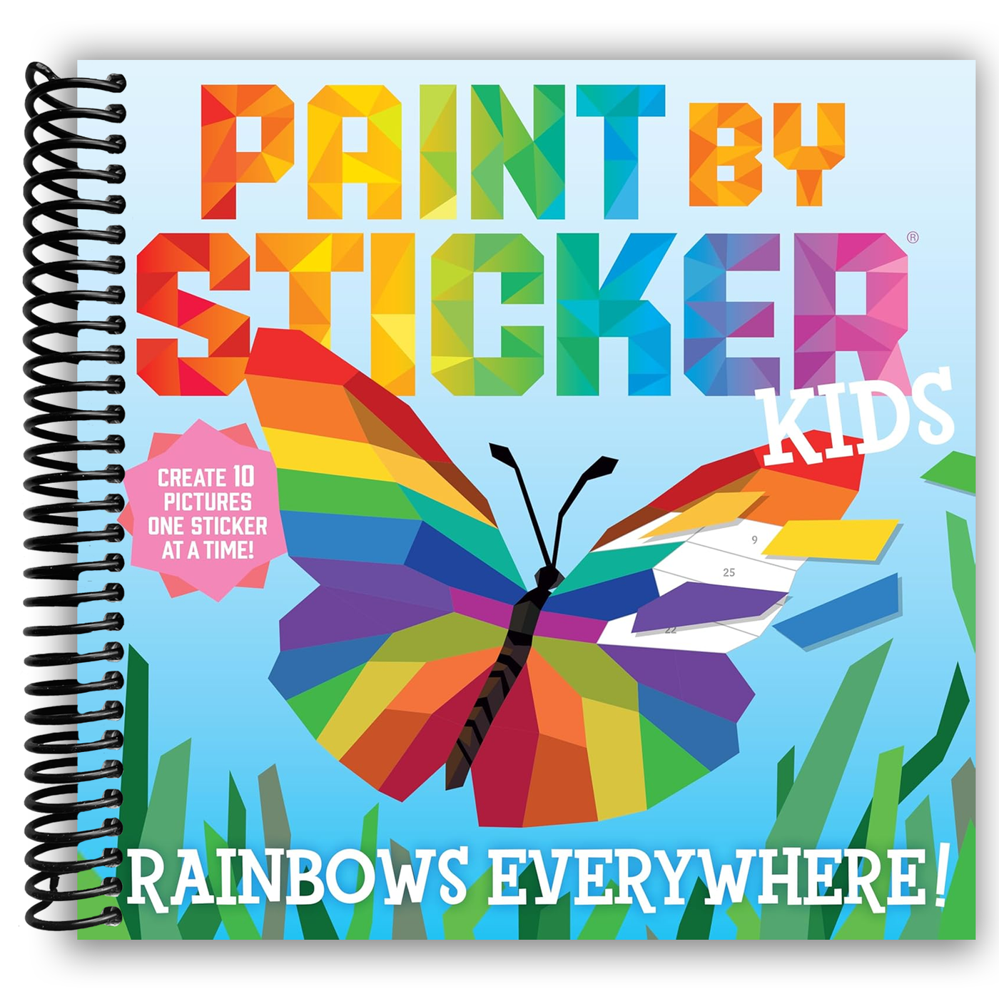 Front cover of Paint by Sticker Kids