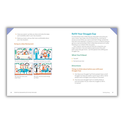 Inside page of Positive Behavior Activities for Kids