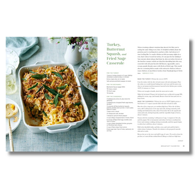 Page 21: Turkey, Butternut Squash, and Fried Sage Casserole