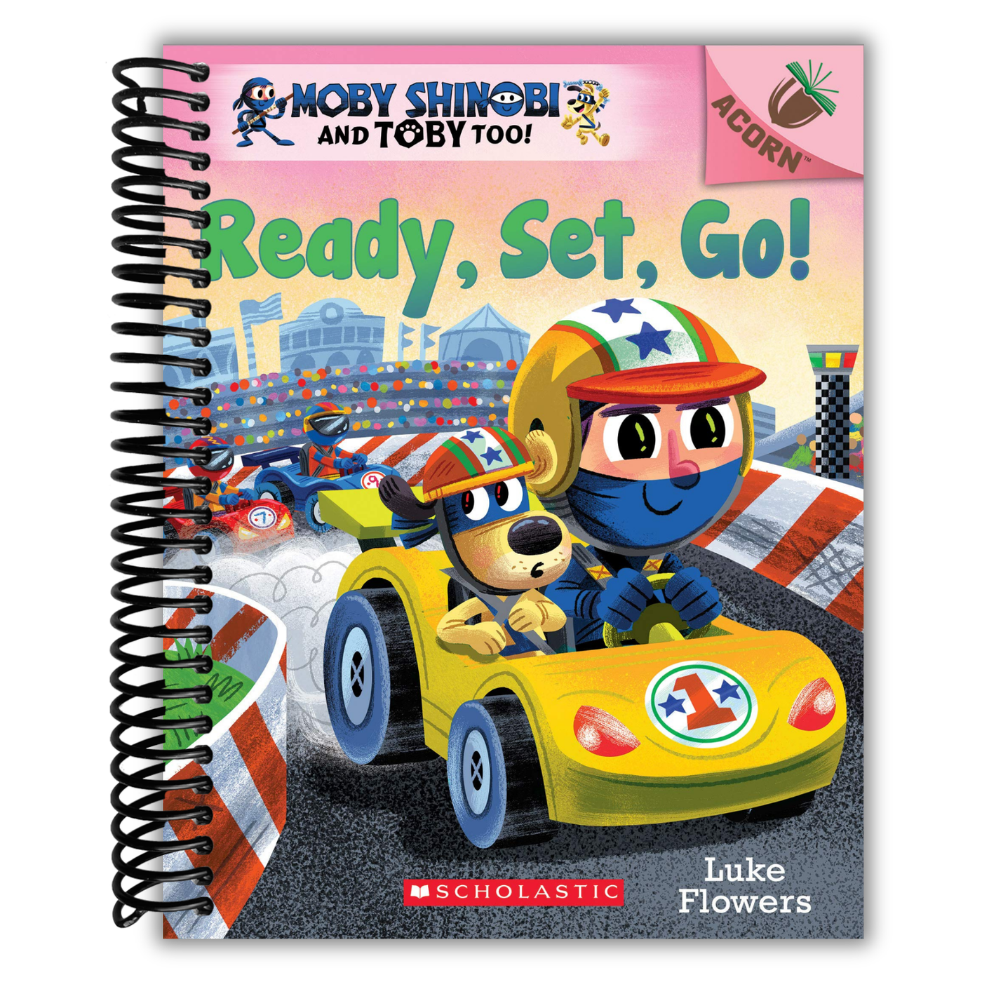 Ready, Set, Go!: An Acorn Book (Moby Shinobi and Toby Too! #3)