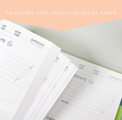 Paper type: Planner uses thickened 120g double adhesive paper