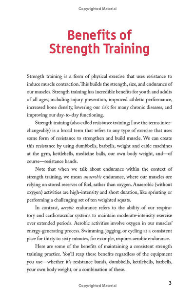 Benefits of Strength Training