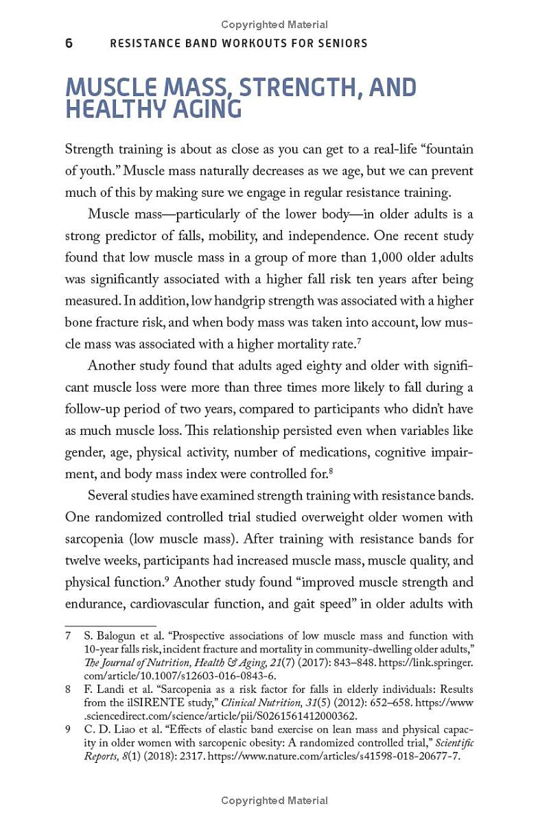 Muscle Mass, Strength, and Healthy Aging