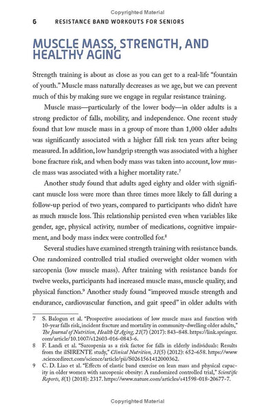 Muscle Mass, Strength, and Healthy Aging