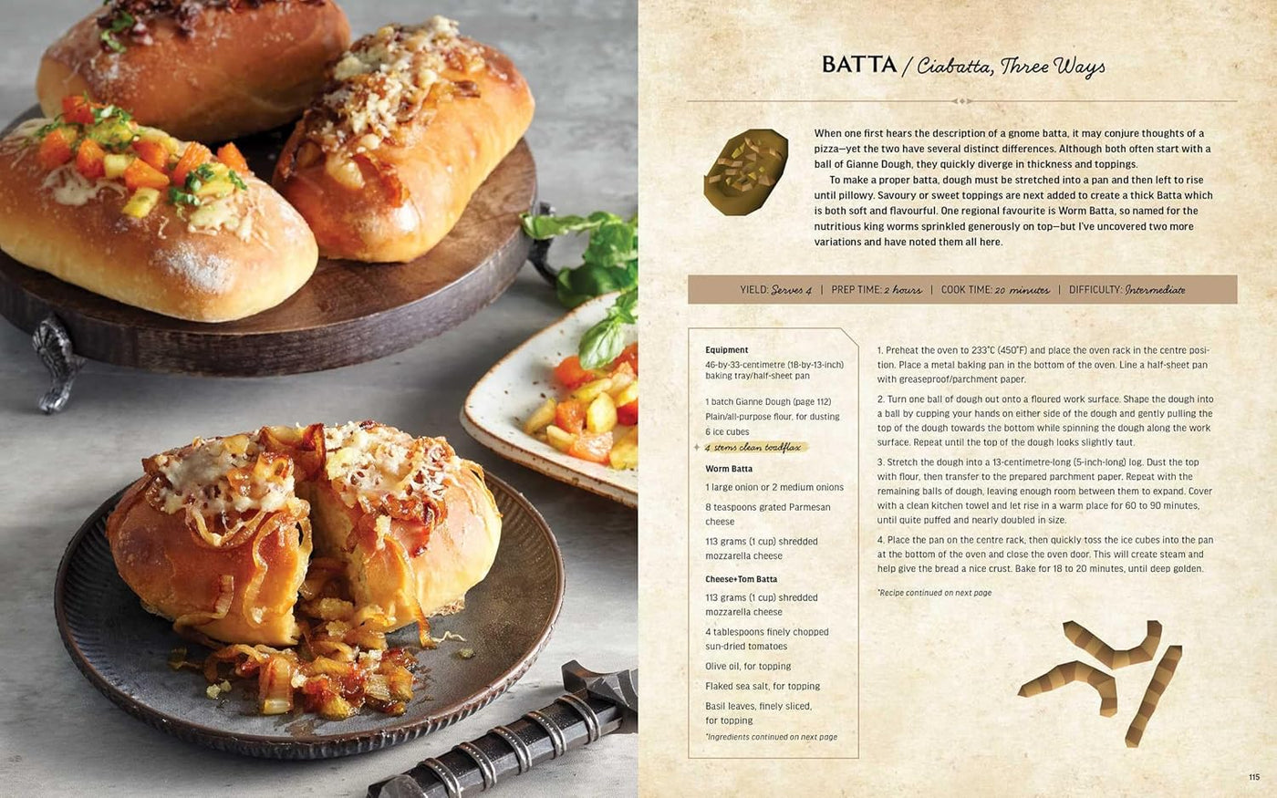 Batta (Ciabatta, Three Ways)