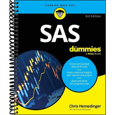 SAS For Dummies front cover