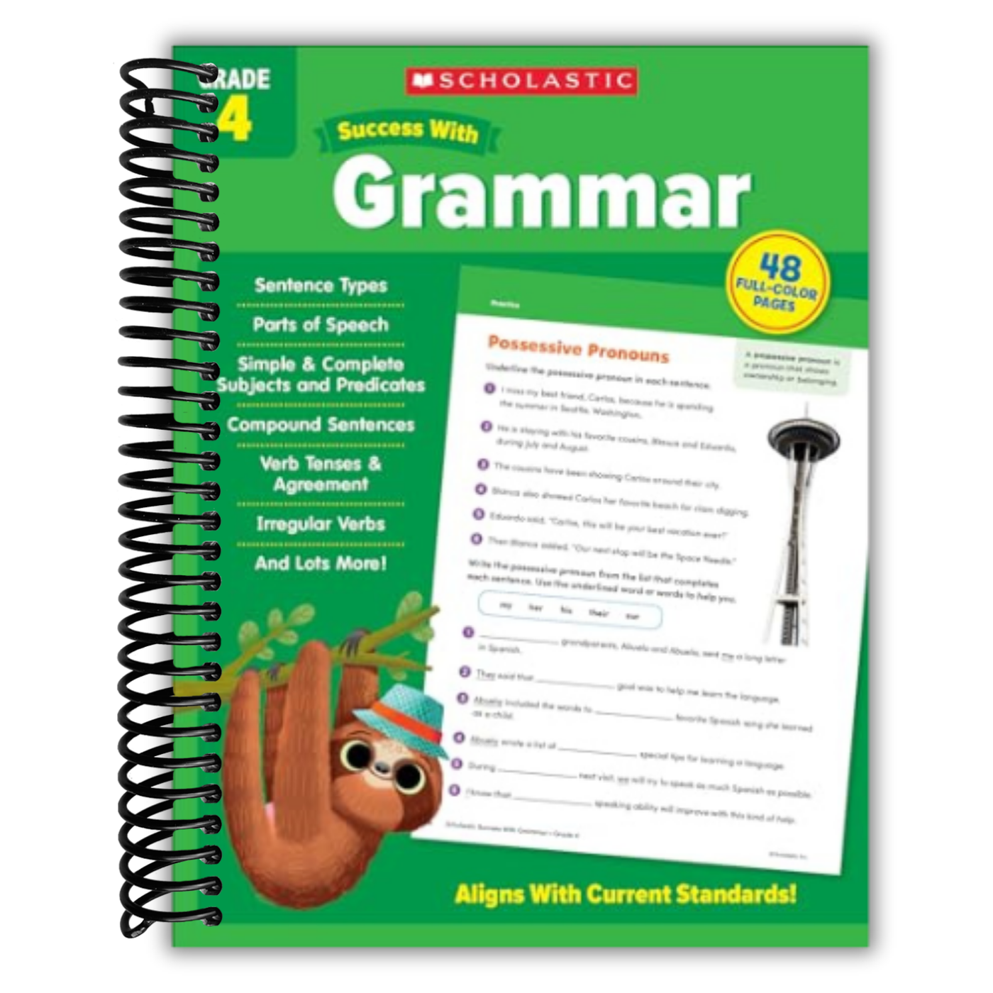 Scholastic Success With Grammar Grade 4 Workbook