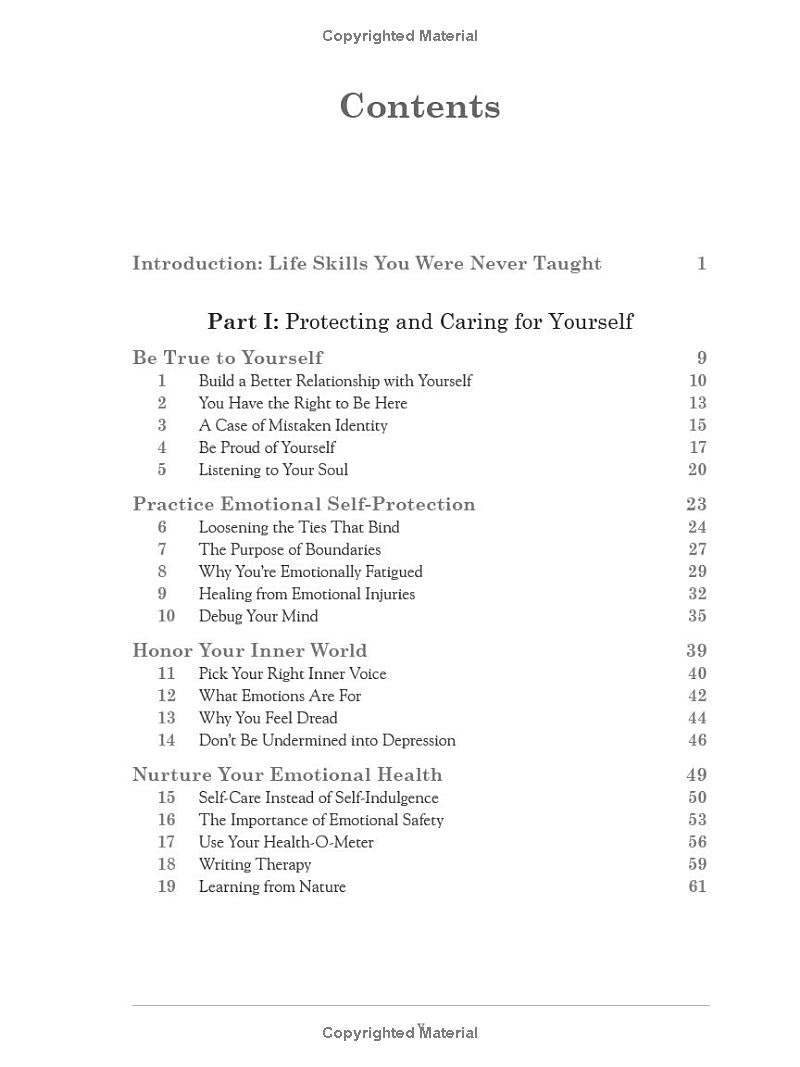 Table of Contents