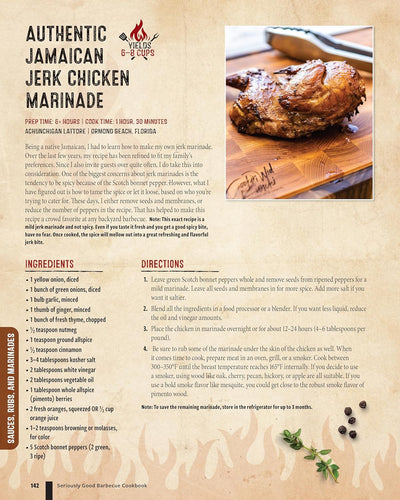 Authentic Jamaican Jerk Chicken Marinade