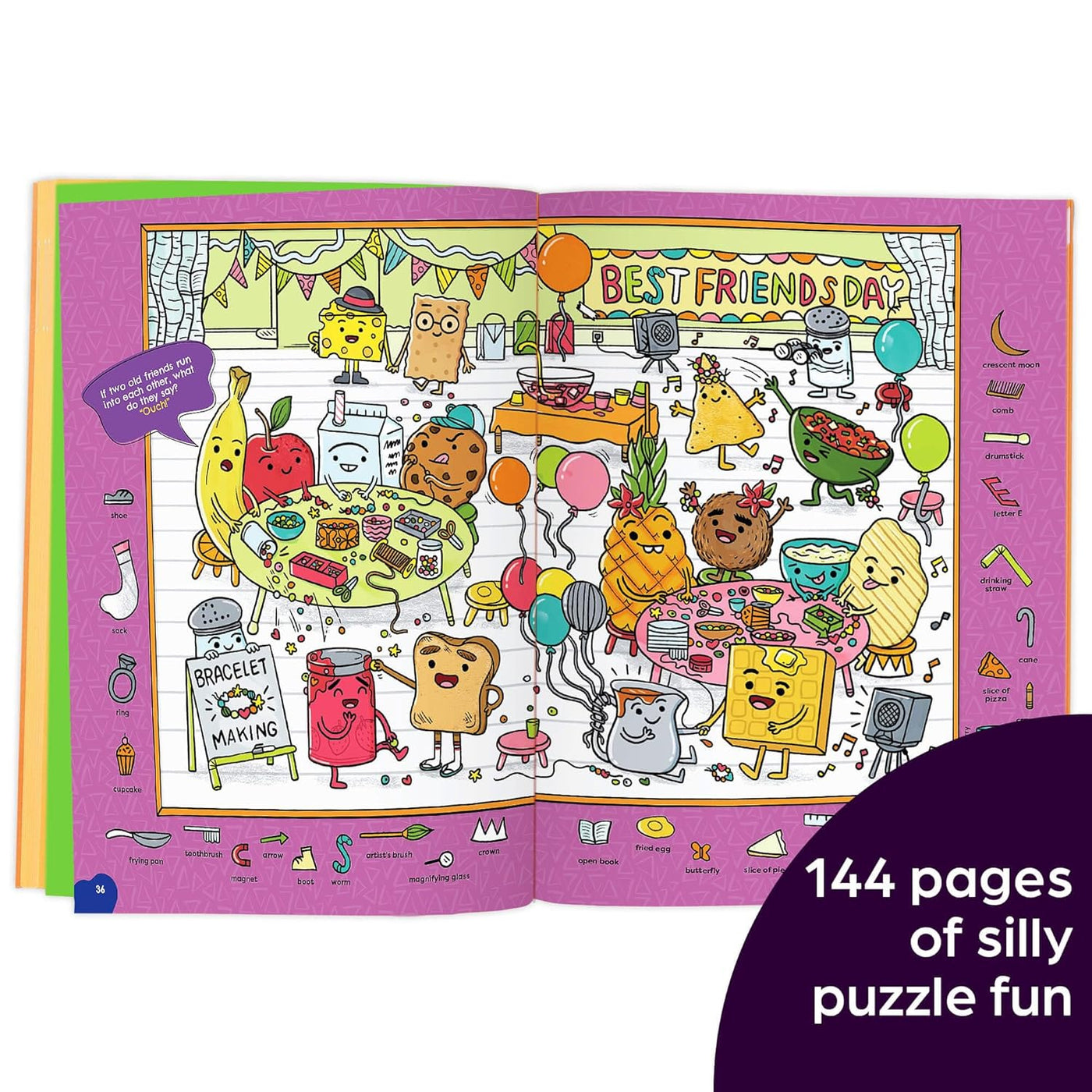 inside page of Silliest Hidden Pictures Puzzles Ever