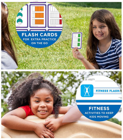 Flash Cards for Extra Practice on the Go & Fitness Activities to Keep Kids Moving