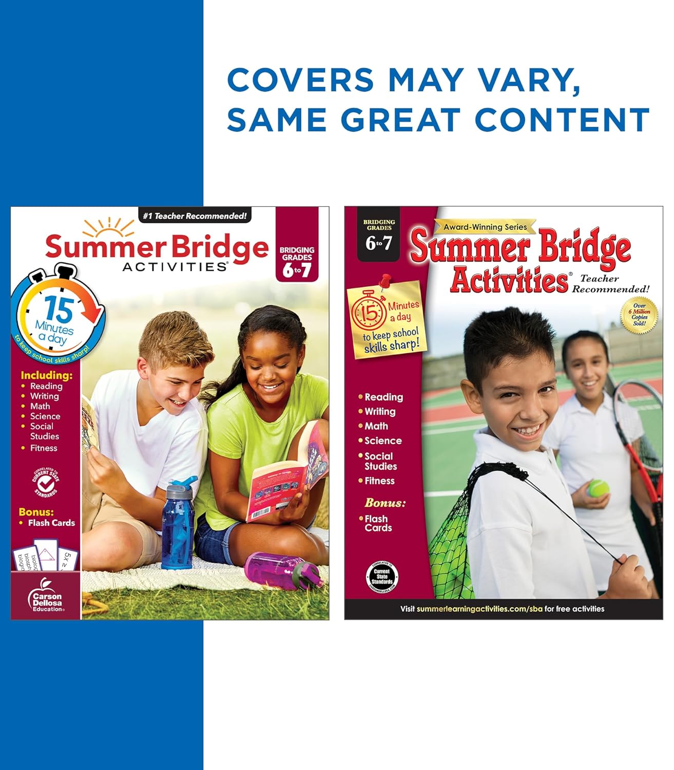 covers May Vary, Same Great Content