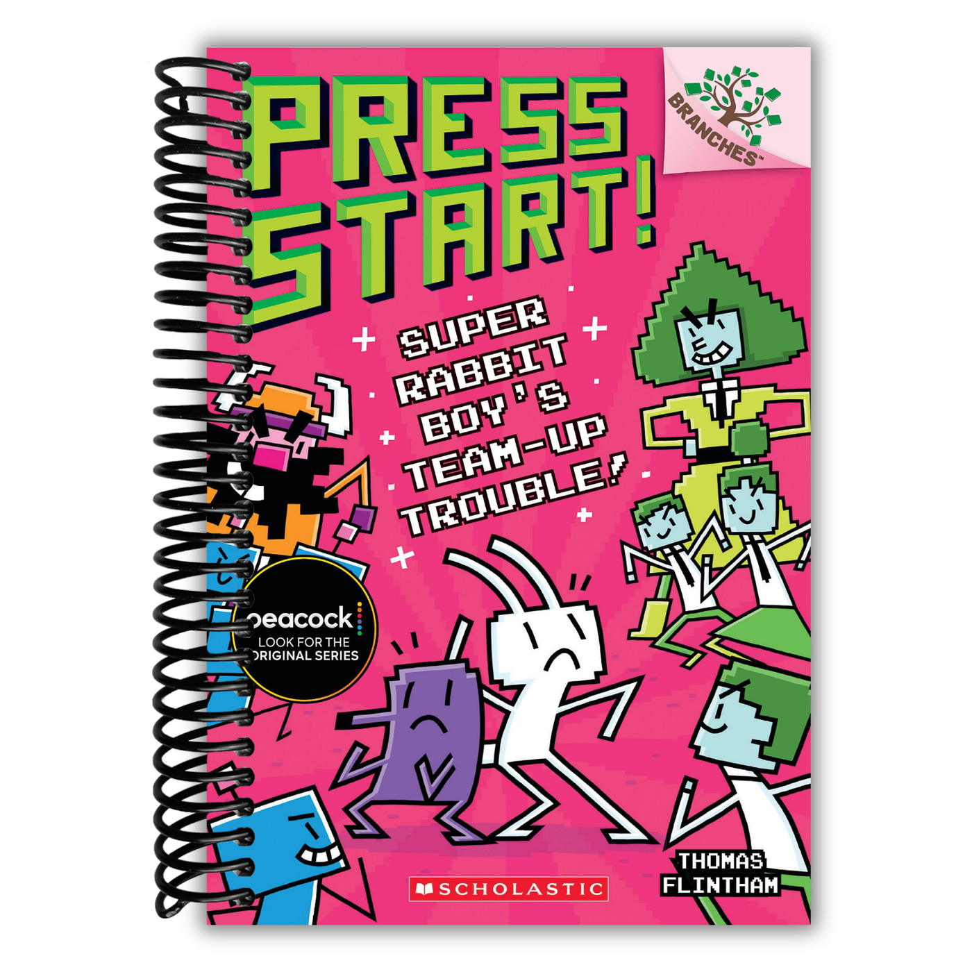 Super Rabbit Boy’s Team-Up Trouble!: A Branches Book (Press Start! #10) (10)