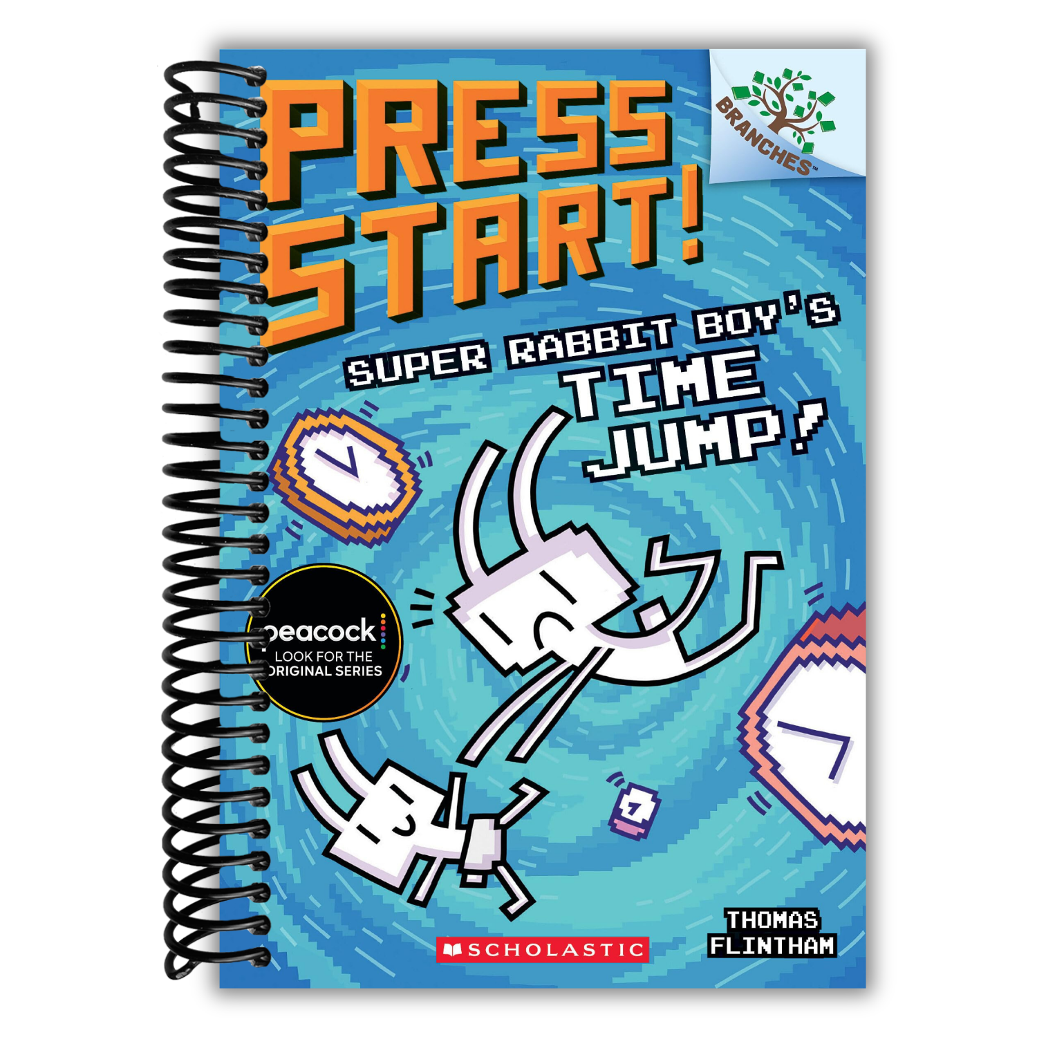 Super Rabbit Boy’s Time Jump!: A Branches Book (Press Start! #9) (9 ...