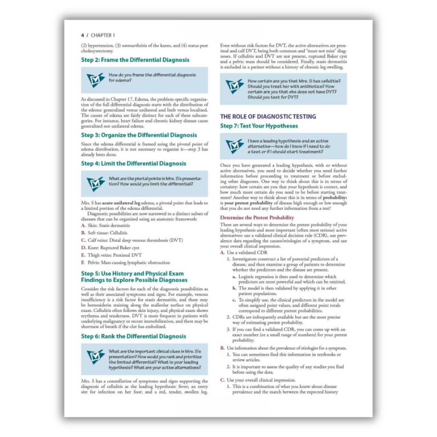 Page 4: The Role of Diagnostic Testing