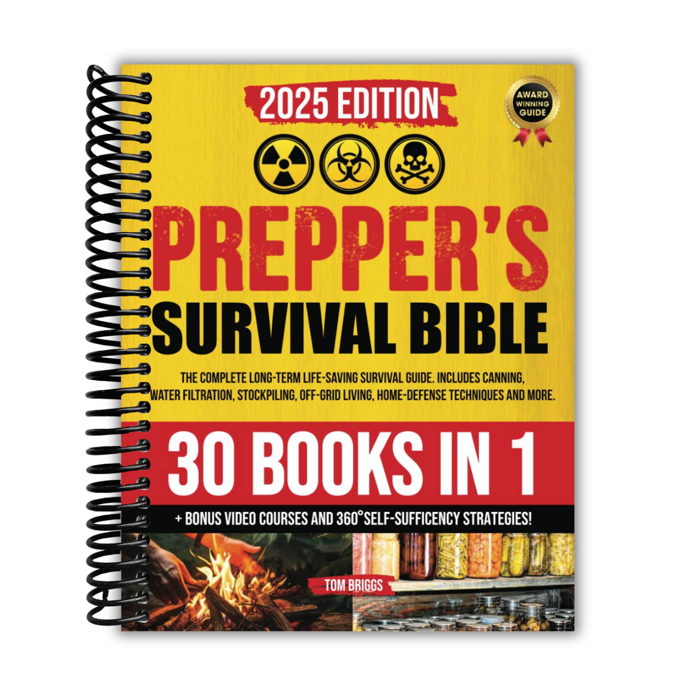 Front cover of The Prepper's Survival Bible