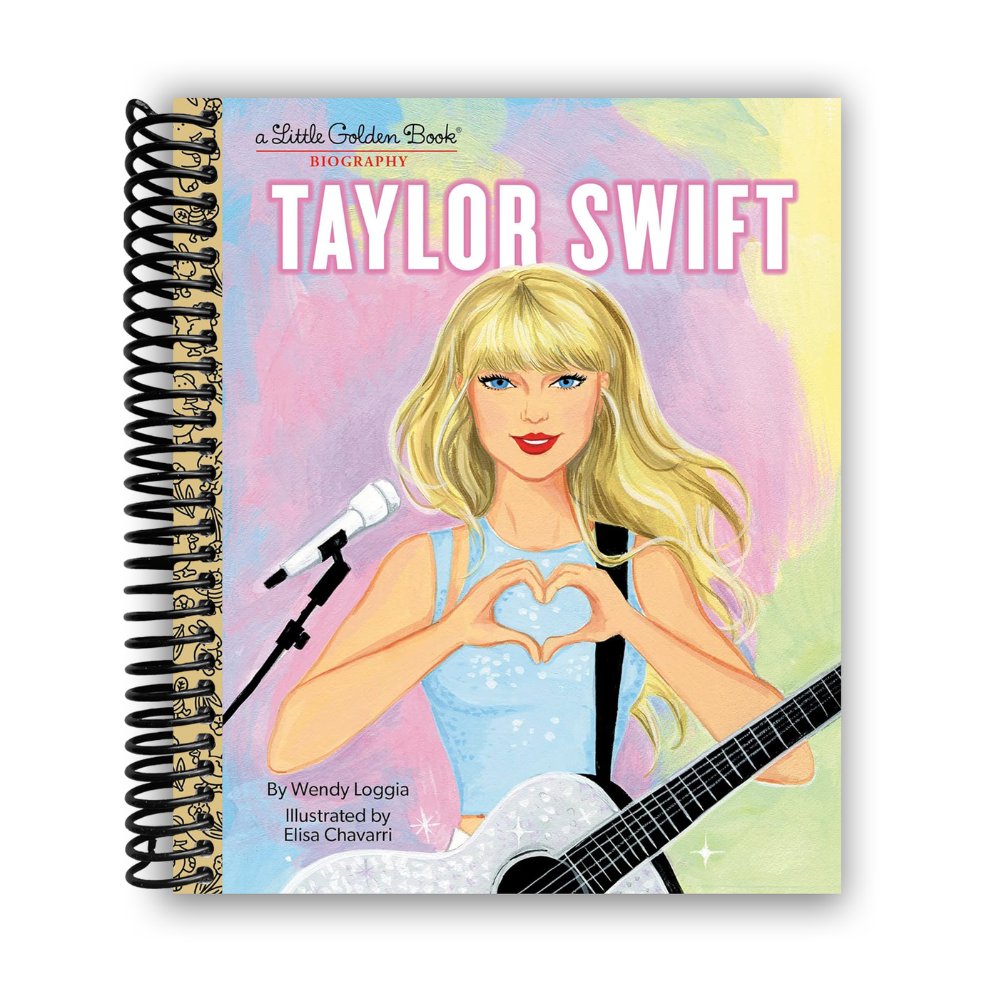 Taylor Swift: A Little Golden Book Biography (Spiral Bound)