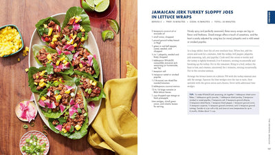 Page 137: Jamaican Jerk Turkey Sloppy Joes in Lettuce Wraps